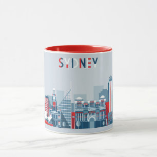 Tasse Horizon de ville de Sydney Australie