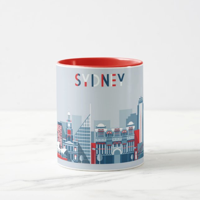 Tasse Horizon de ville de Sydney Australie (Centre)