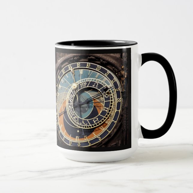 Tasse Horloge astronomique dans Praque (Droite)