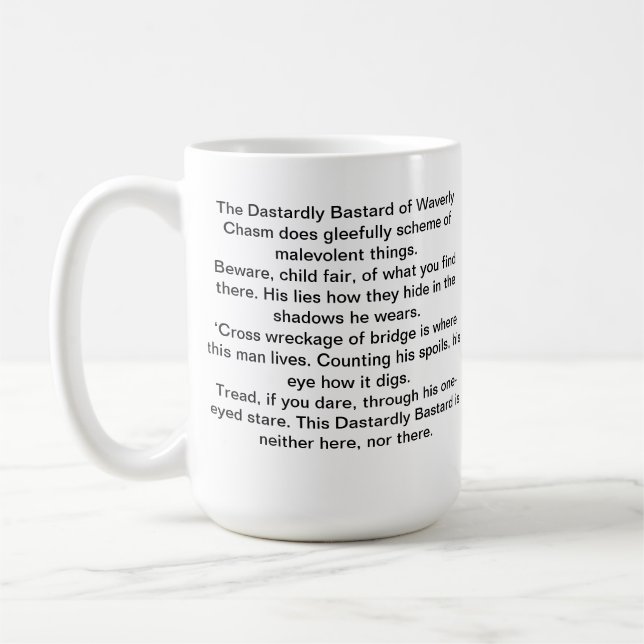 Tasse horrible (Gauche)