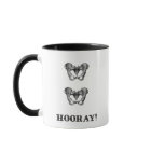 Tasse hourra personnalisée de hanche de hanche