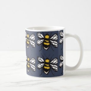 Tasse humble de bourdon de marine