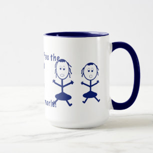 Tasse humoristique de soeurs