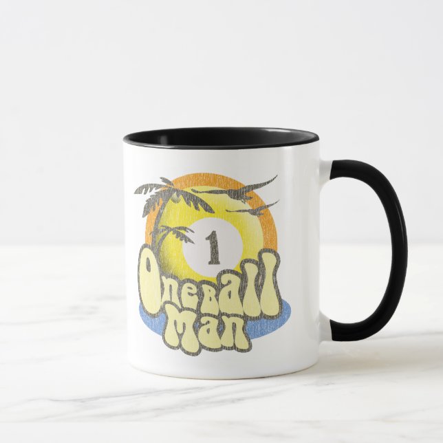 Tasse Humour de survivant de cancer du testicule (Droite)