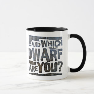Tasse Humour grand et court de personnes