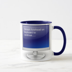 Tasse Humour II d'ordinateur