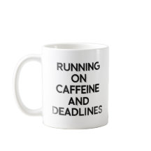 Tasse Hustle Caféine & Échéances