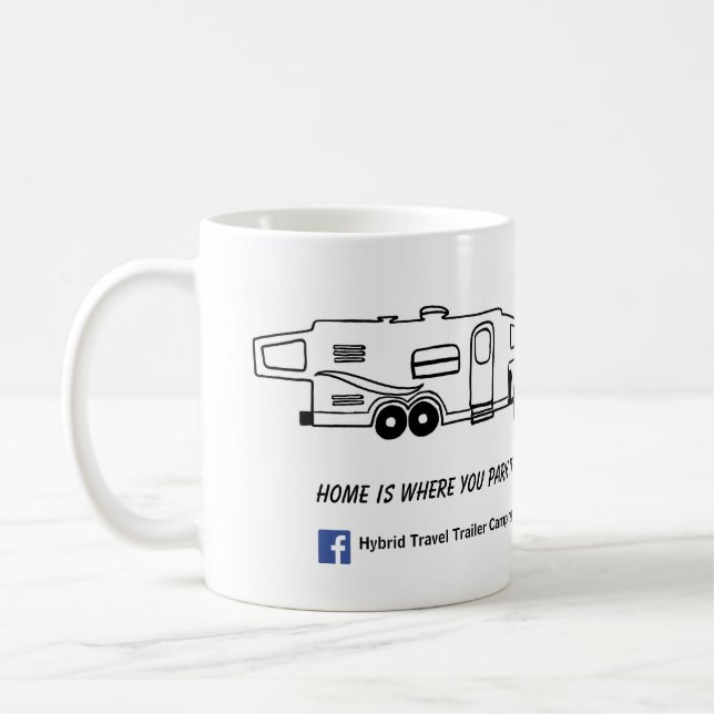 Tasse hybride de campeur - à la maison est où vous (Gauche)