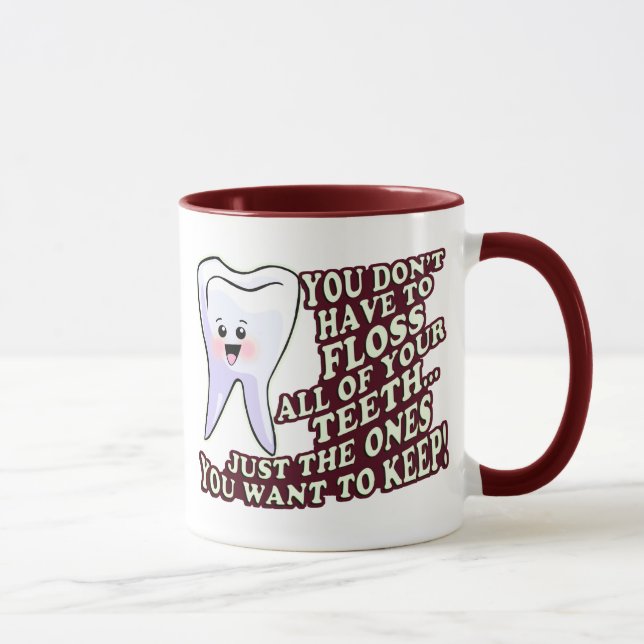 Tasse Hygiéniste dentaire de dentiste (Droite)