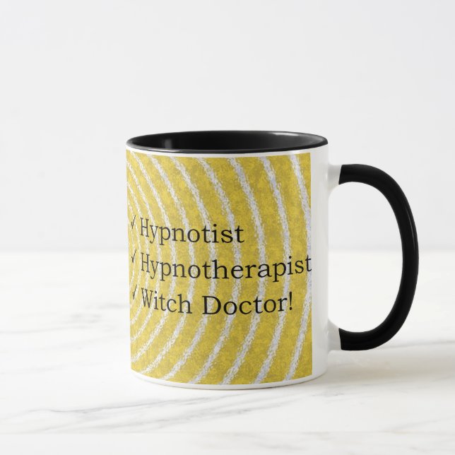 Tasse Hypnotiseur, Hypnotherapist et docteur de sorcière (Droite)