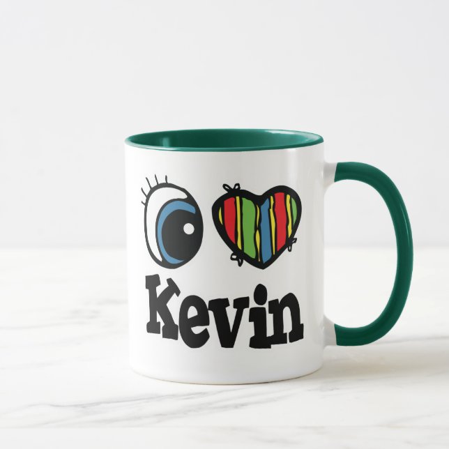 Tasse I Heart (Love) Kevin (Droite)