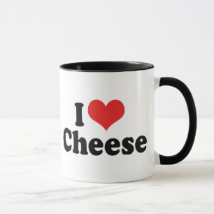 Tasse I Love Coeur Fromage - Louveur Laitier