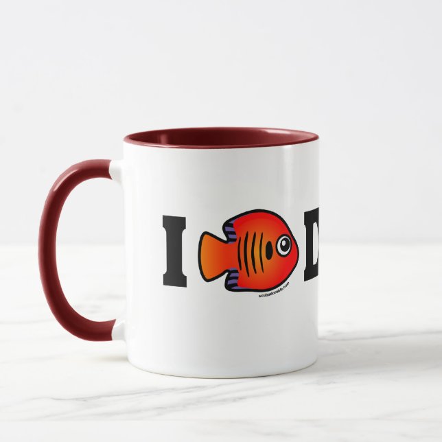 Tasse I Love Diving (Gauche)