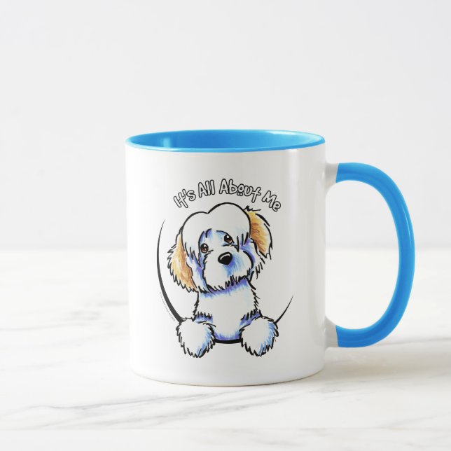 Tasse IAAM du Piebald Havanais blanc (Droite)