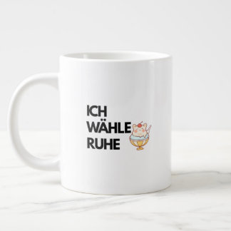 Tasse Ich Wähle Ruhe Combo , Mug Café Calme
