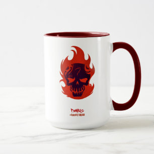 Tasse Icône principale du peloton   Diablo de suicide