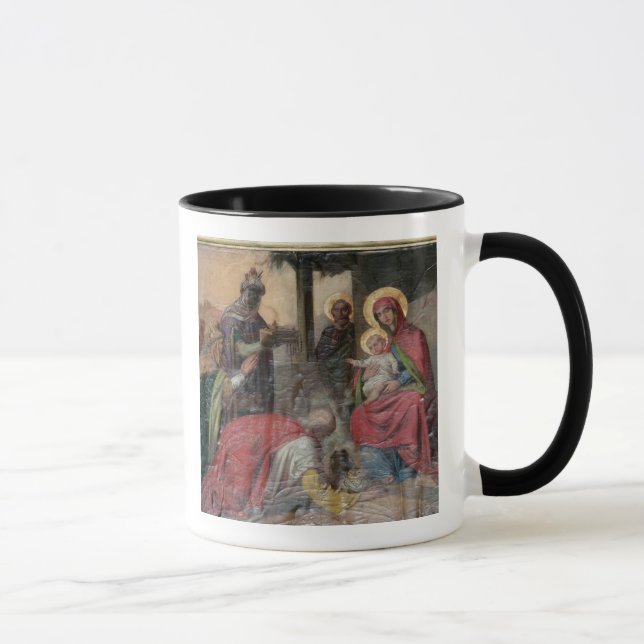 Tasse icongraphie orthodoxe serbe à l'église de Valjevo. (Droite)