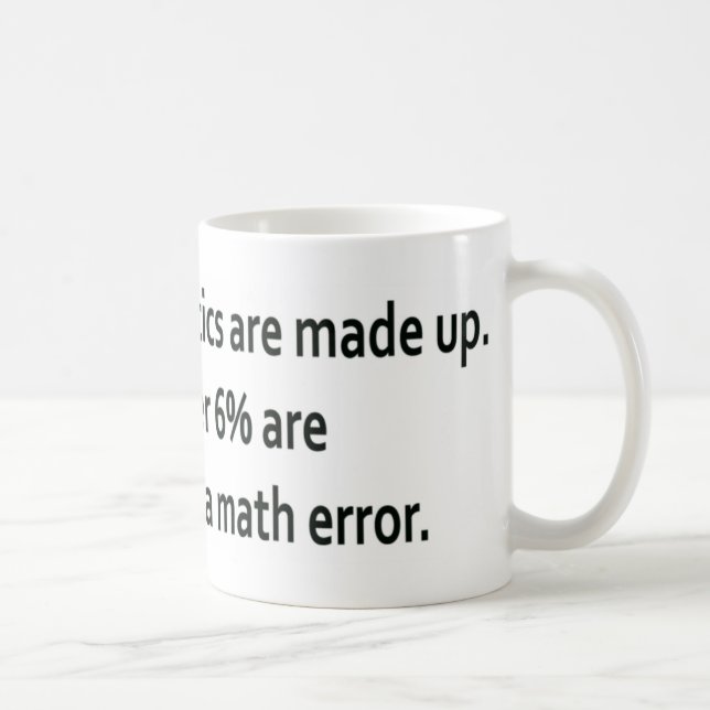 tasse idiote de plaisanterie de maths (Droite)