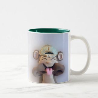 Tasse idiote de singe
