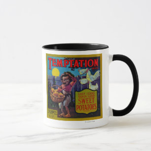 Tasse Igname LabelPittsburg, TX de tentation