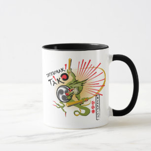 Tasse II (bannière de dragon de kanji)