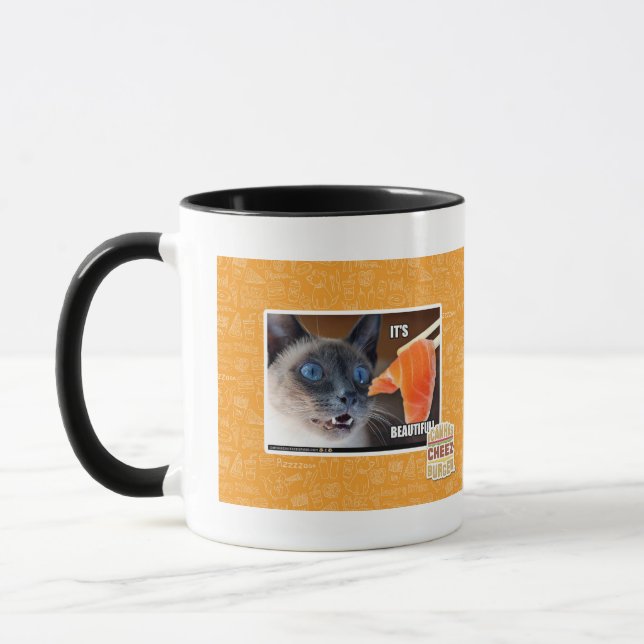 Tasse Il est beau ! (Gauche)