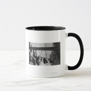 Tasse Île de Lopez, WA - bateaux de pêche dans la baie