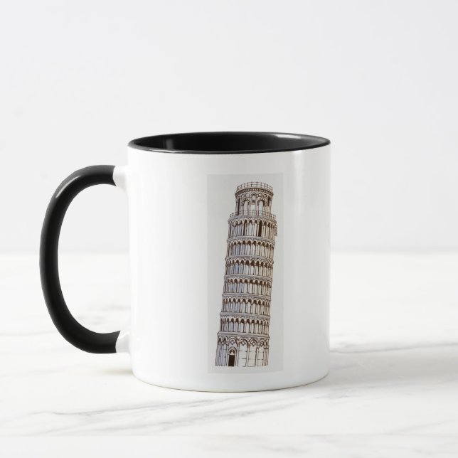 Tasse Illustration de la tour de Pise (Gauche)