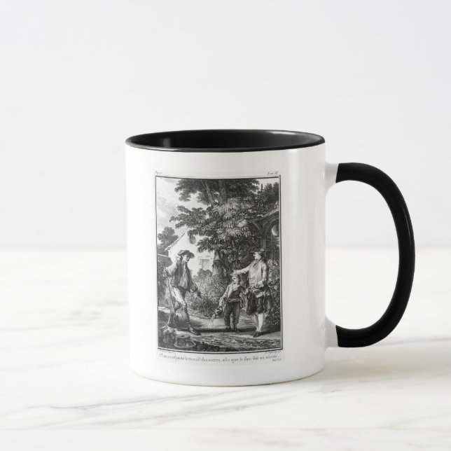 Tasse Illustration de 'L'Emile (Droite)