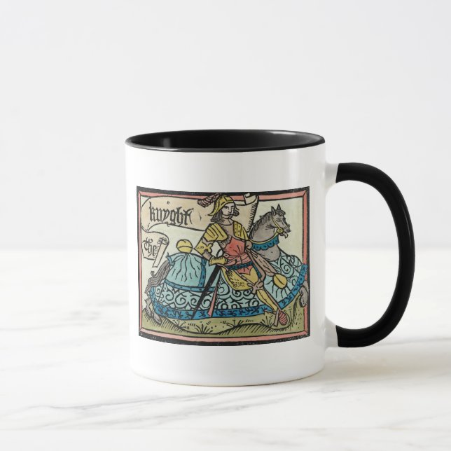 Tasse Illustration "des contes de Cantorbéry (Droite)