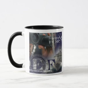 Tasse Illustration des membres d'équipage