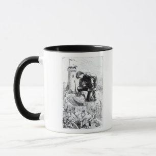 Tasse Illustration des 'voyages de Gulliver