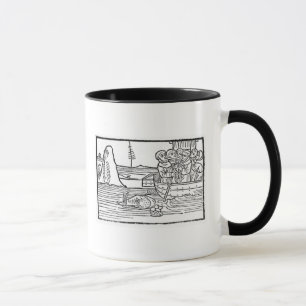 Tasse Illustration 'du voyage de St Brendan