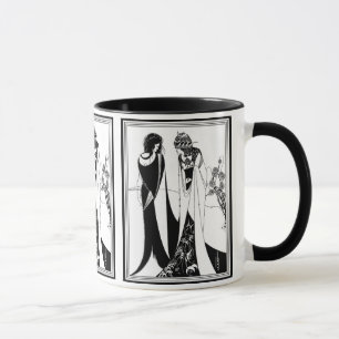 Tasse : Illustration par Aubrey Beardsley
