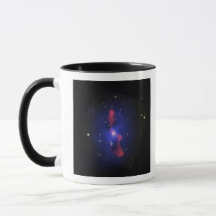 Tasse Image composite d'un amas de galaxies