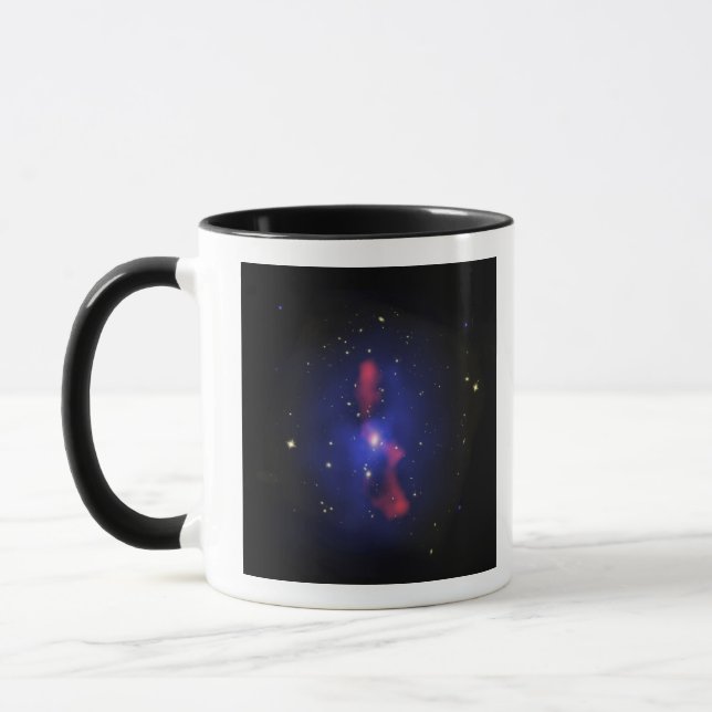 Tasse Image composite d'un amas de galaxies (Gauche)