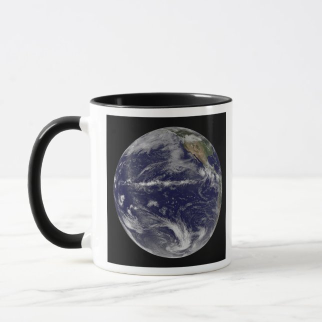 Tasse Image satellite de la Terre (Gauche)