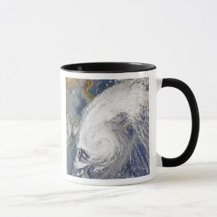 Tasse Image satellite d'un ouragan