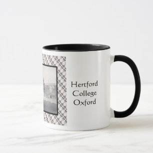 Tasse Image vintage, université de Hertford, Oxford