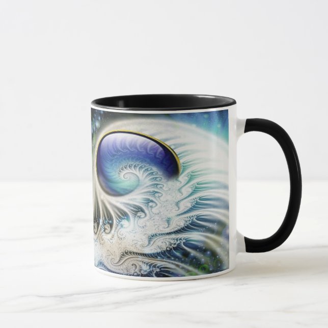 Tasse imaginaire fractal Abstrait (Droite)
