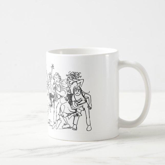 Tasse : Imbéciles de danse (Droite)