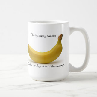 Tasse impertinente de banane