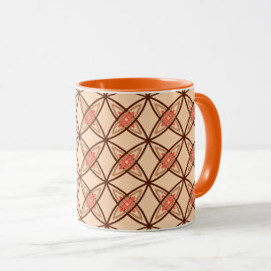 Tasse Impression atomique moderne du milieu du siècle - 