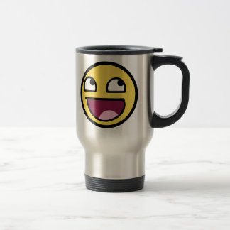 Tasse impressionnante de visage