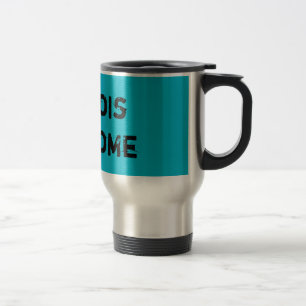 Tasse impressionnante de voyage de citation de