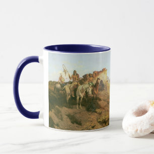 Tasse Indiens vintage, Maraudeurs de la Prairie, Seltzer