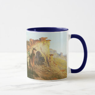 Tasse Indiens vintage, Maraudeurs de la Prairie, Seltzer