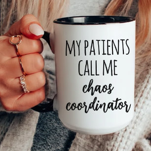 Tasse Infirmière Coordinatrice du Chaos, Tasse Drô