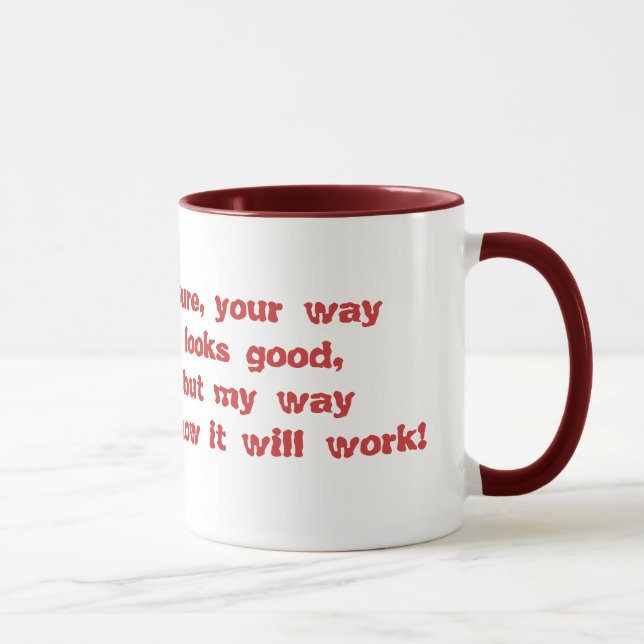 Tasse Ingénieur de HairBall (Droite)