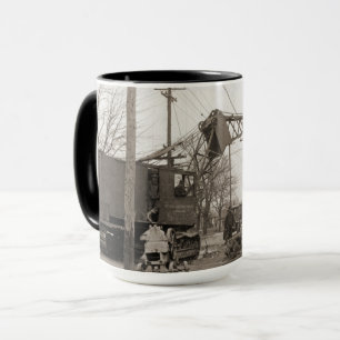 Tasse INGÉNIEUR OPÉRATIONNEL DE LA grue et de la chaussu